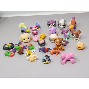 Lot Of Mixed Littlest‎ Pet Shop LPS Figures Accessories Assorted Animals Random